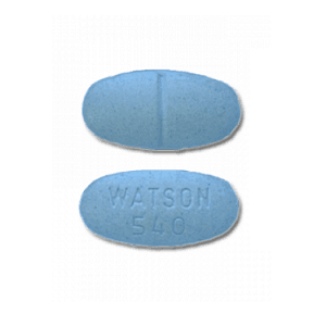 Hydrocodone Watson 540